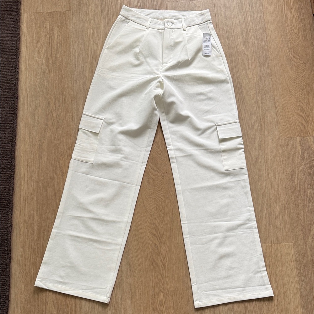 Pacsun LA Hearts White Trousers